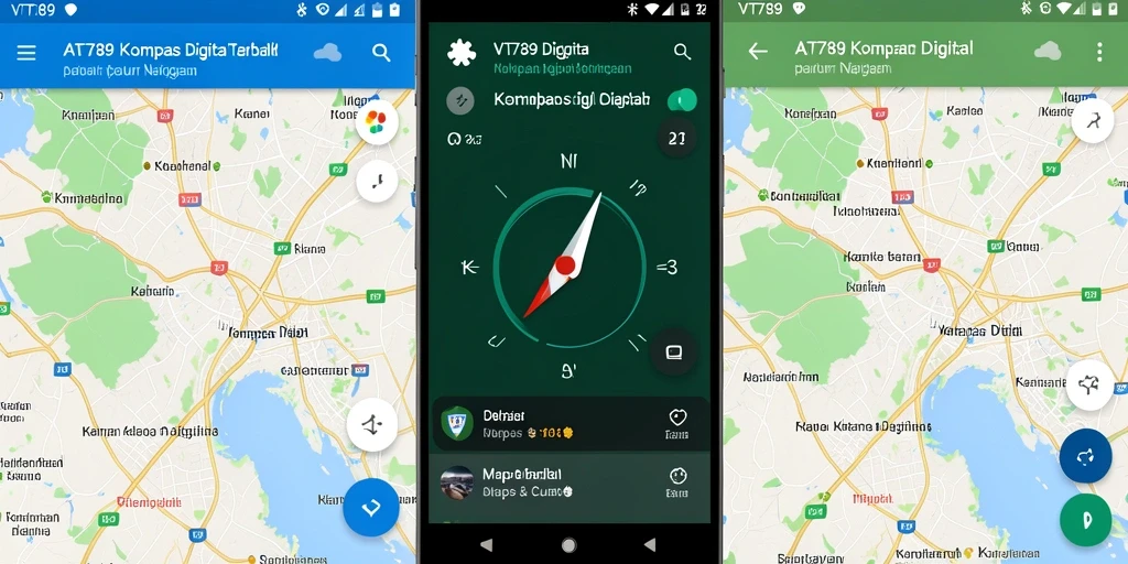 Tampilan antarmuka VT789 yang intuitif dan informatif.