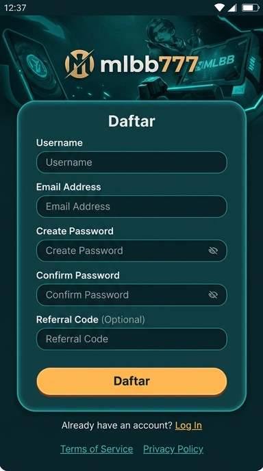 Buat Akun Baru mlbb777 dengan Mudah di Android