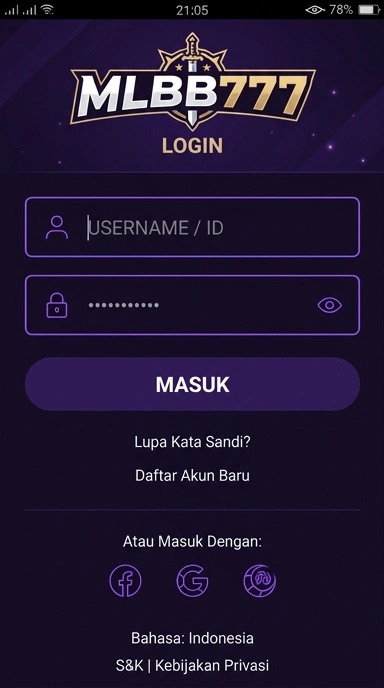 Panduan Masuk Akun mlbb777 untuk Pengguna Android